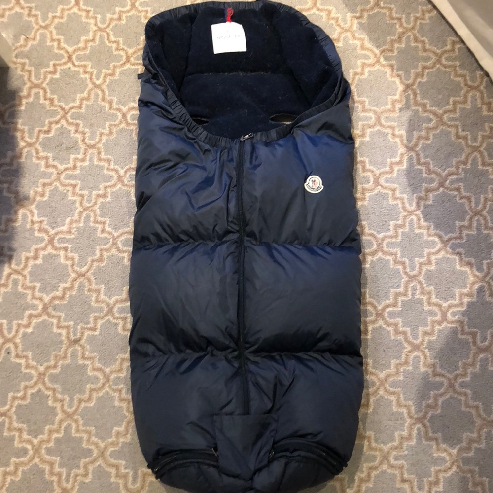 Moncler stroller bunting